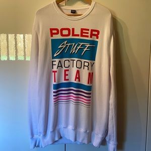 NEW! Poler Outdoor Stuff Men’s Sweatshirt Large
